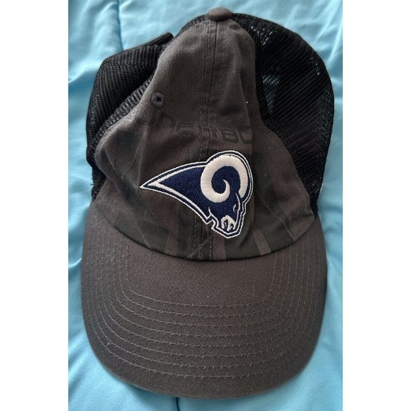 Vintage NFL St.‎ Louis Rams LOGO Superbowl 53 Strapback Cap ‘47 Brand - Picture 1 of 9